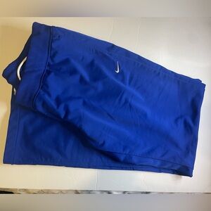 Nike royal blue straight pants large